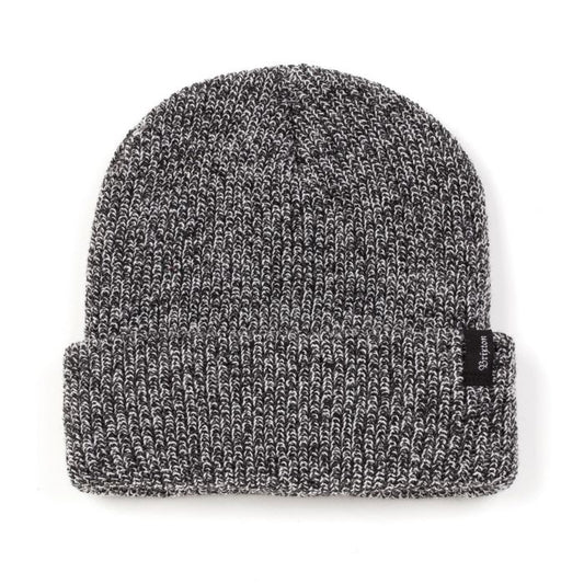 Heist Beanie - Black/Heather Grey