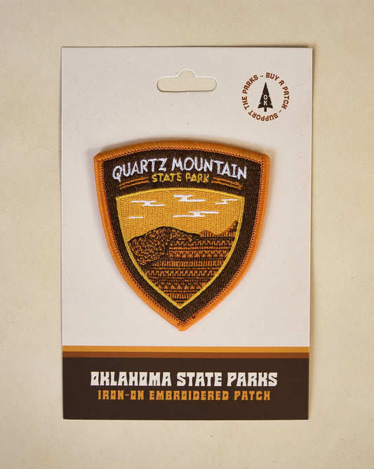 Quartz Mountain Iron-On Patch