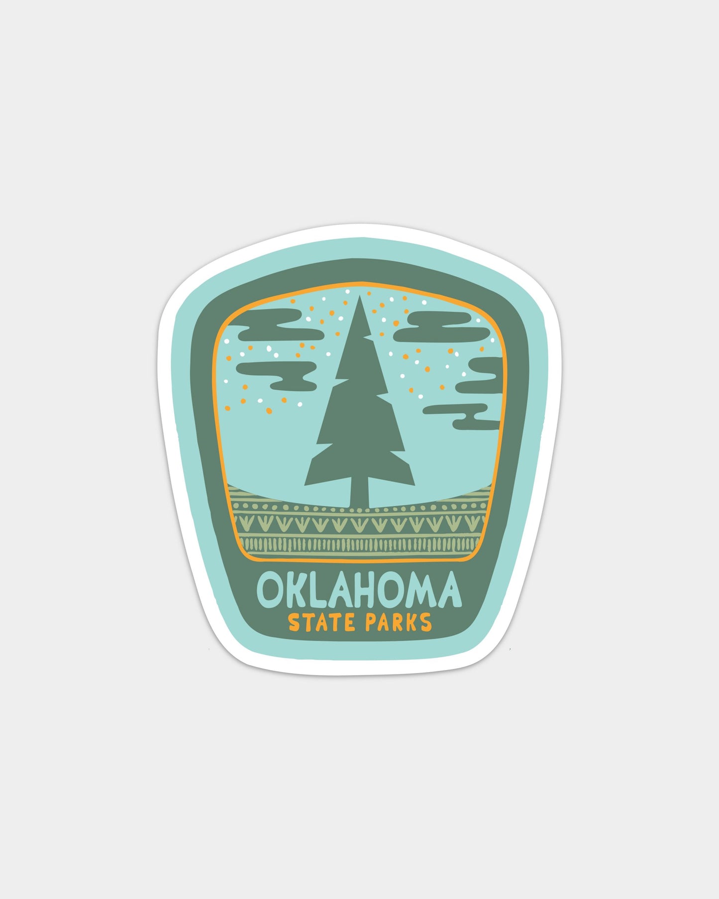 Oklahoma State Parks Sticker