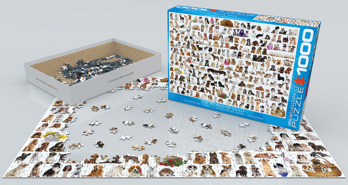 The World of Dogs 1000PC Puzzle