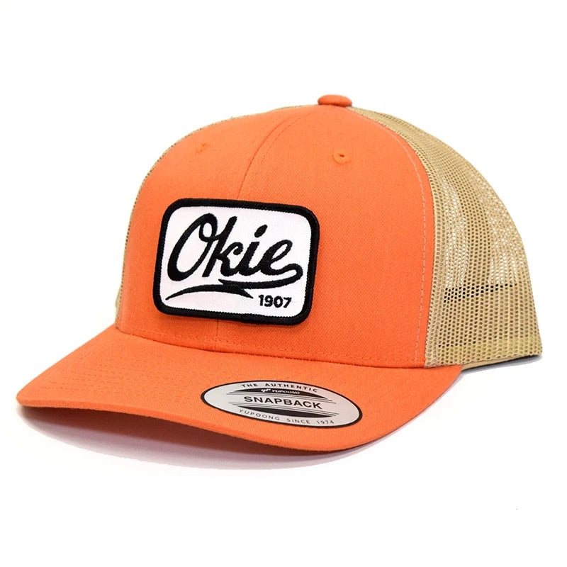 Okie Logo Trucker Hat - Orange