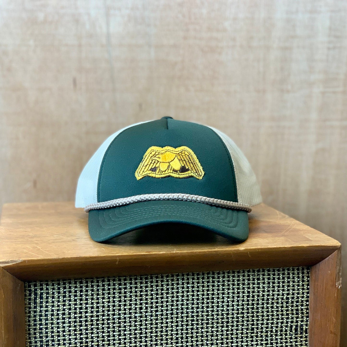 Vintage Military Patch Trucker