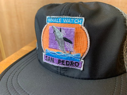 Vintage Whale Watch Patch Cap