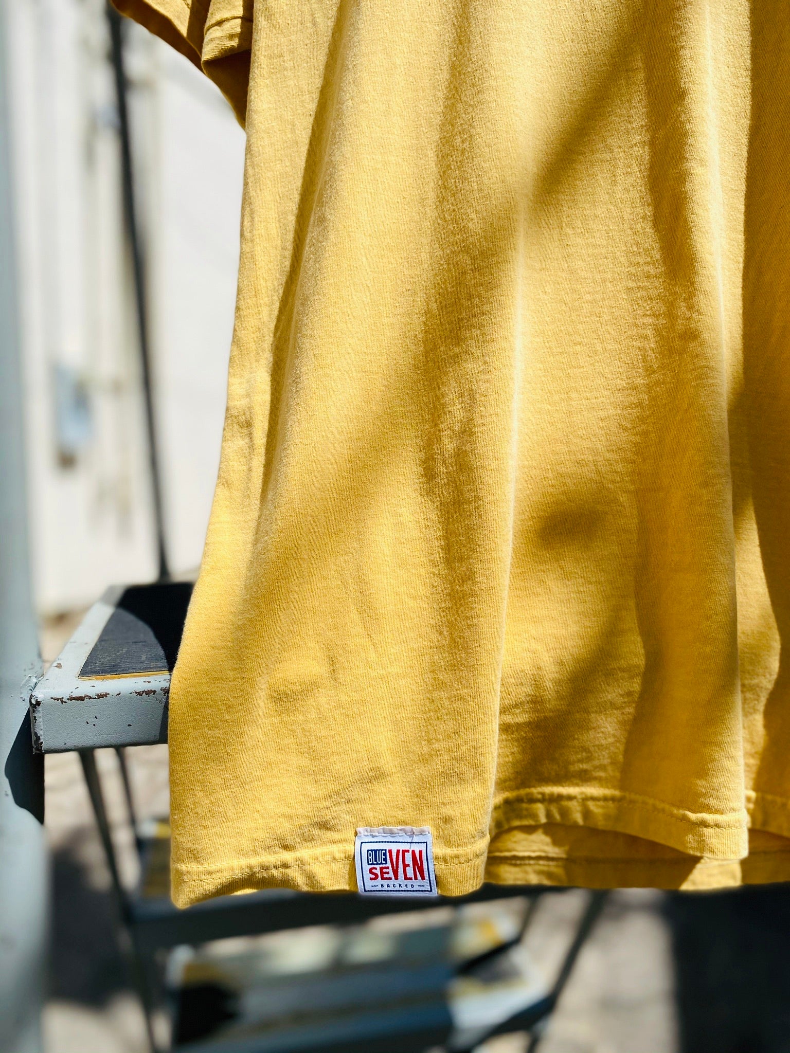 『TEN TEE K-SEVEN BLUE XL』 Blue Seven Backed Tee - Regular Fit