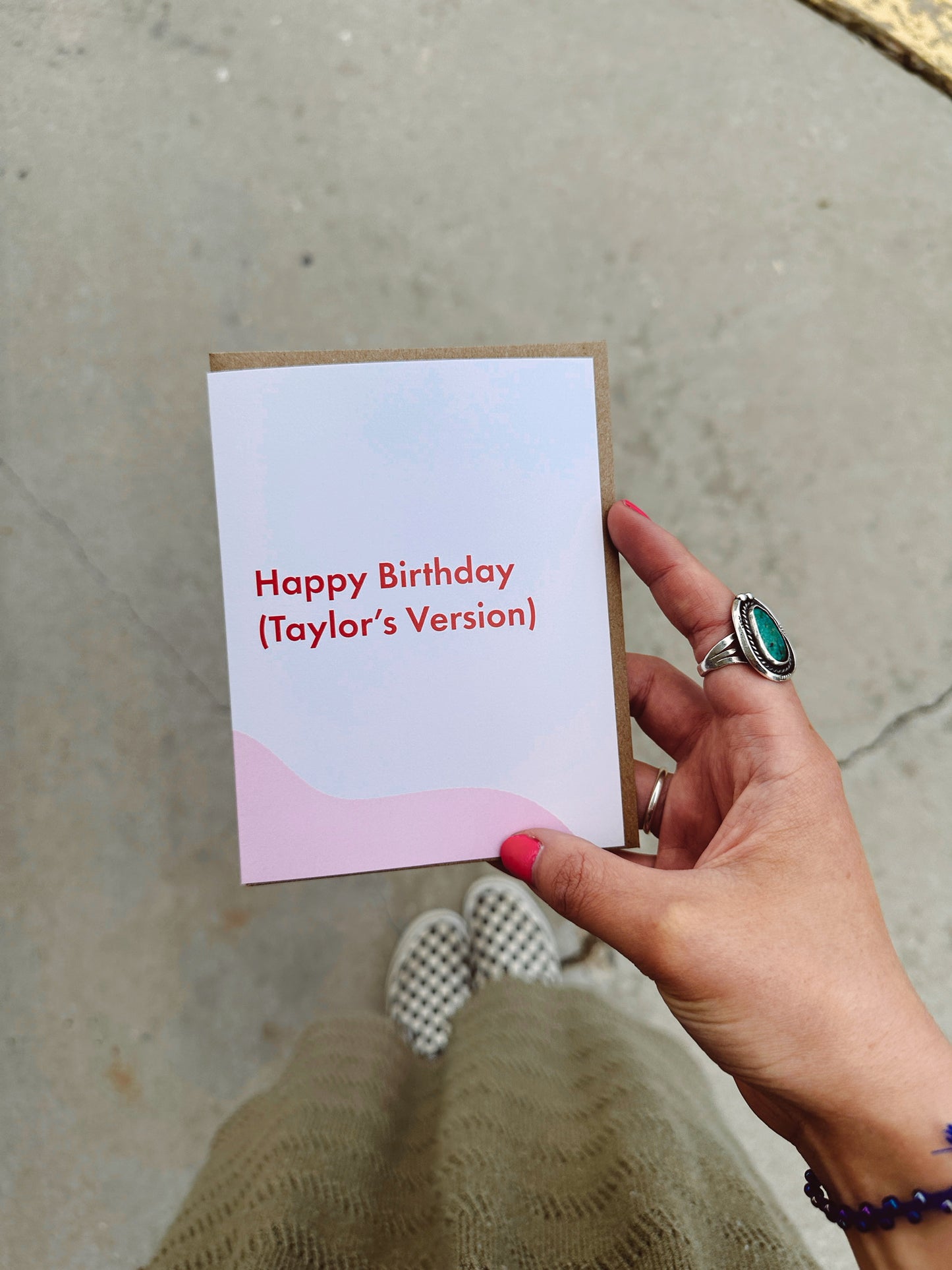 Birthday (Taylor's Version) Card