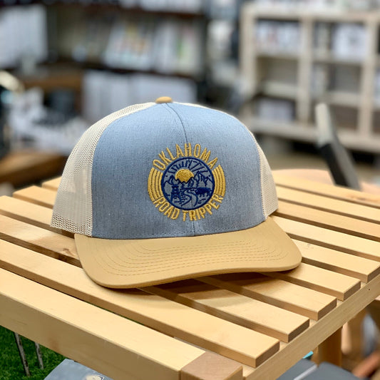 Oklahoma Road Tripper Mesh Trucker Snapback