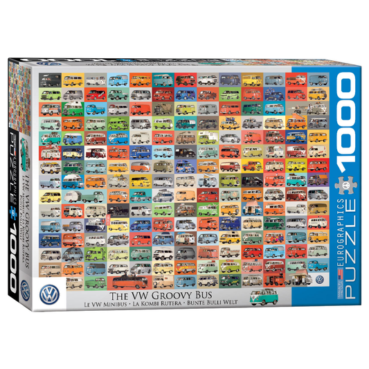 The VW Groovy Bus 1000PC Puzzle