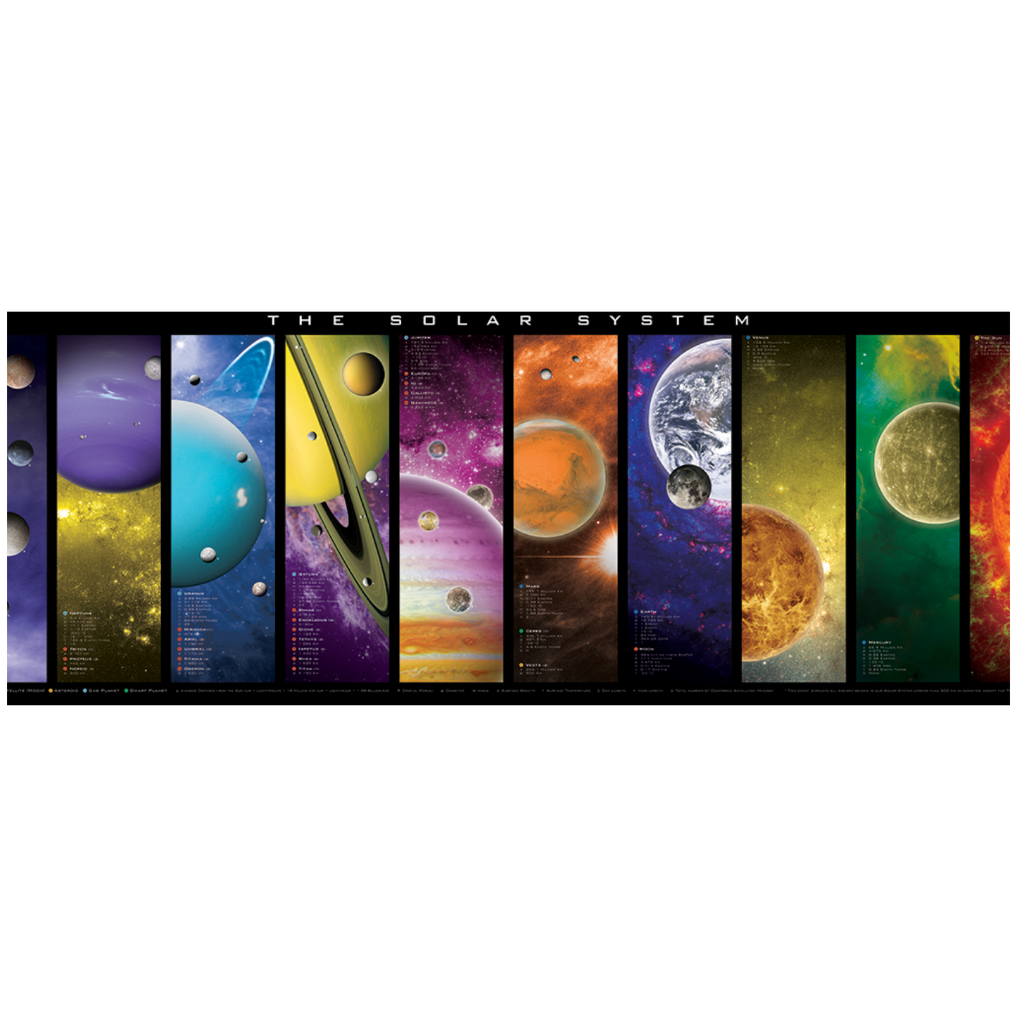 The Solar System 1000PC Puzzle