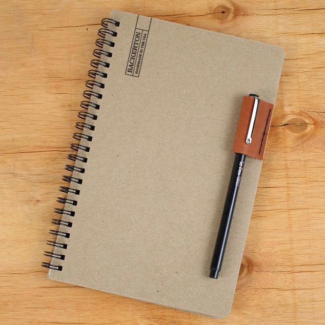 Backerton Spiral Notebooks-Skull