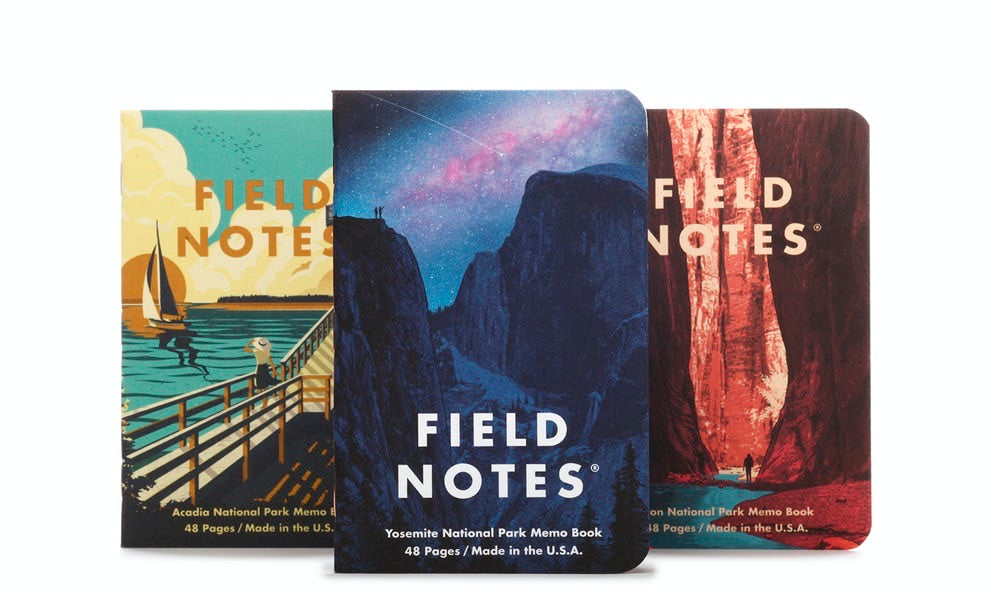 National Parks 3-Pack - Series A: Yosemite, Acadia, Zion