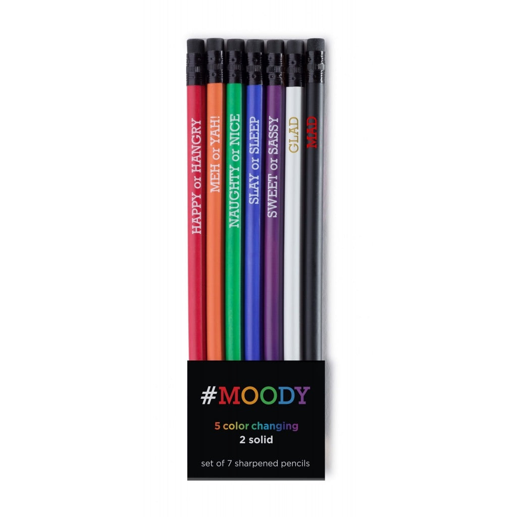 Moody Color Pencils - 7 Pack