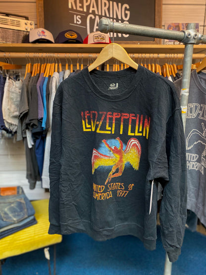 Led Zeppelin Vintage Black Sweatshirt
