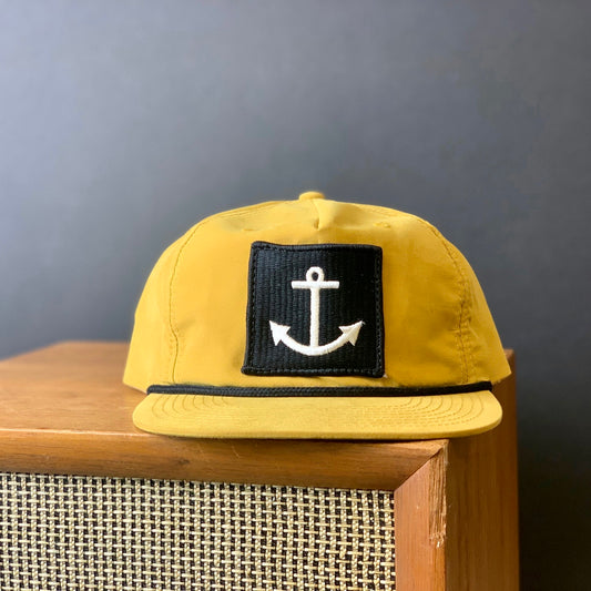 Yellow Anchor Patch Hat