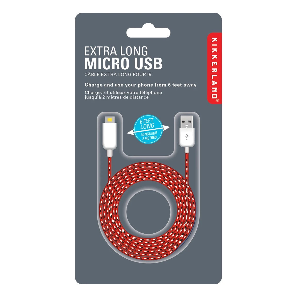 6 Foot Cable Micro USB
