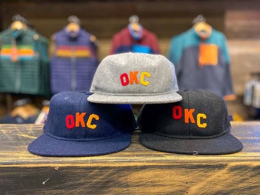 OKC Felt Letter Hat