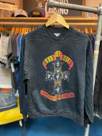 Guns N' Roses Vintage Black Sweatshirt