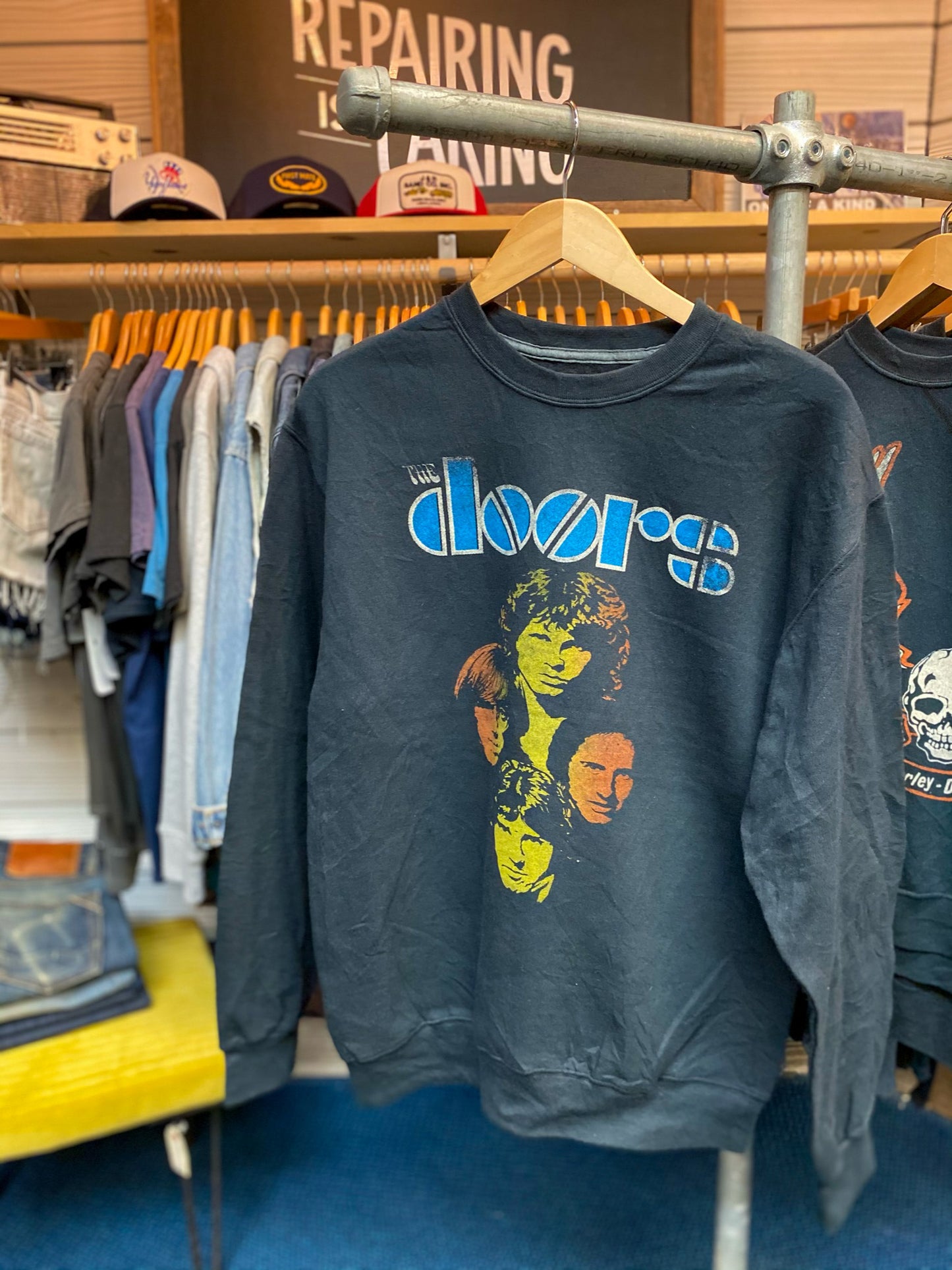 The Doors Vintage Black Sweatshirt