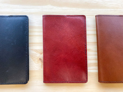 Backerton Leather Journal or Passport Cover