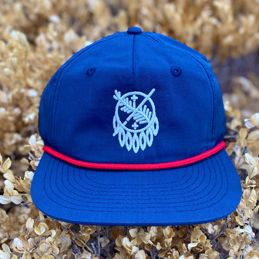 Osage Rope Hat - Navy