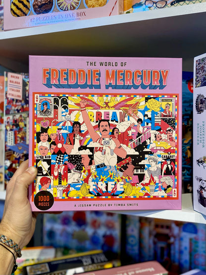 The World of Freddie Mercury 1000pc Puzzle
