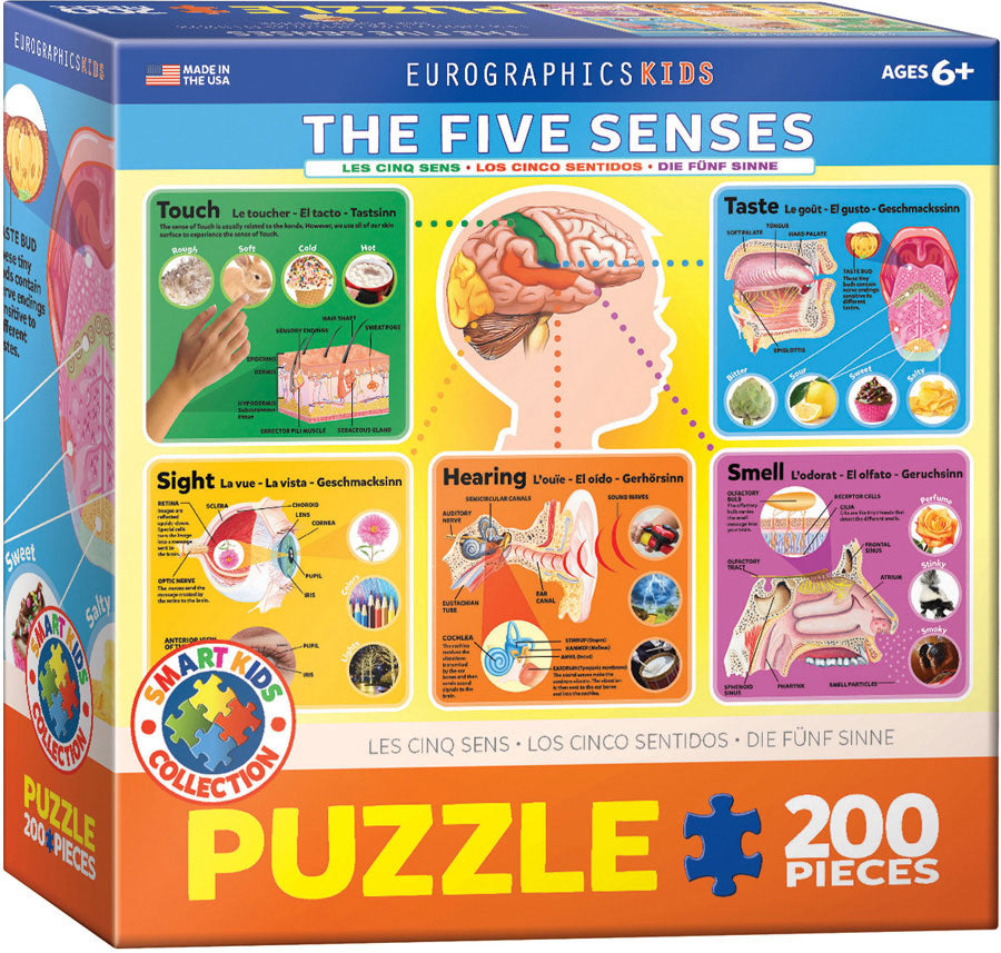 The Five Senses 200PC Puzzle