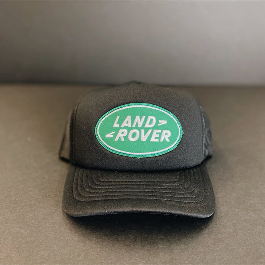 Green Land Rover Trucker