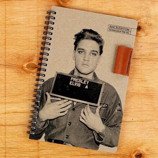 Backerton Spiral Notebook-Elvis