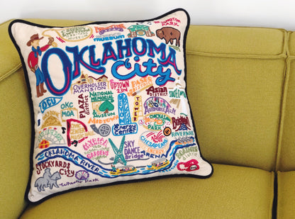 Oklahoma City Pillow