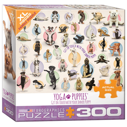 Yoga Puppies 300PC Puzzle