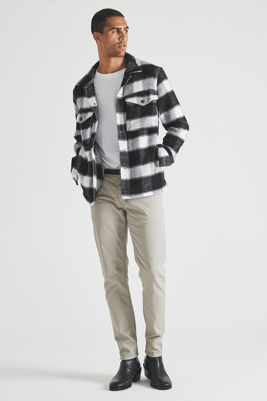 Lou Slim Twill - Latte