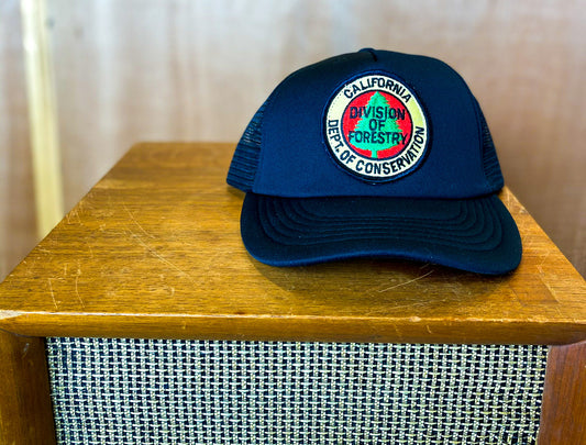 Vintage California Forestry Patch Trucker