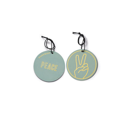 Impressions Mint Green "Peace" Car Fragrance - Lavender & Thyme