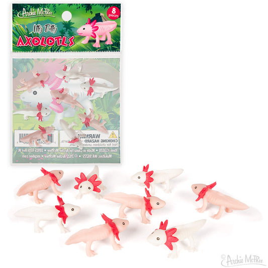 Itty Bitty Happy Axolotls - Bag of 8