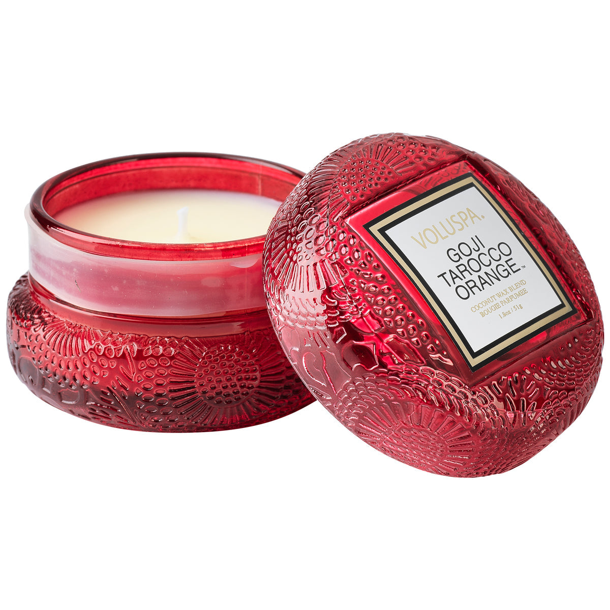 Macaron Candle - Goji & Tarocco Orange