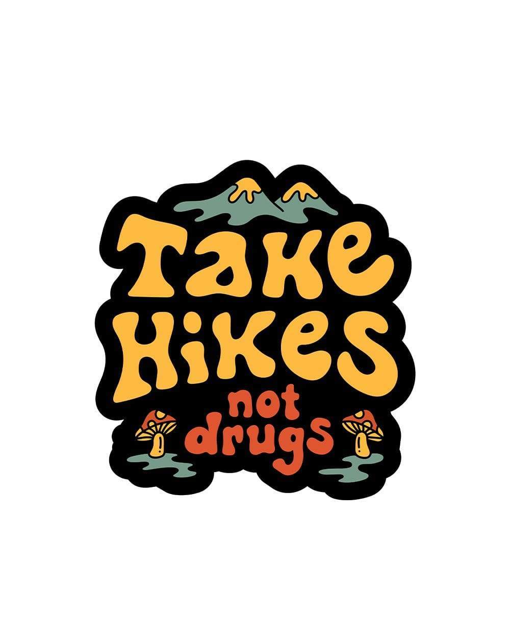 Take Hikes Sticker