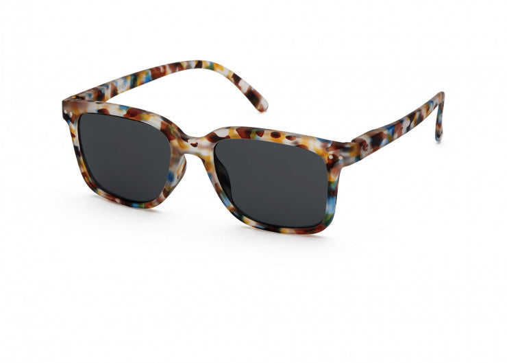 #L Sunglasses - Blue Tortoise