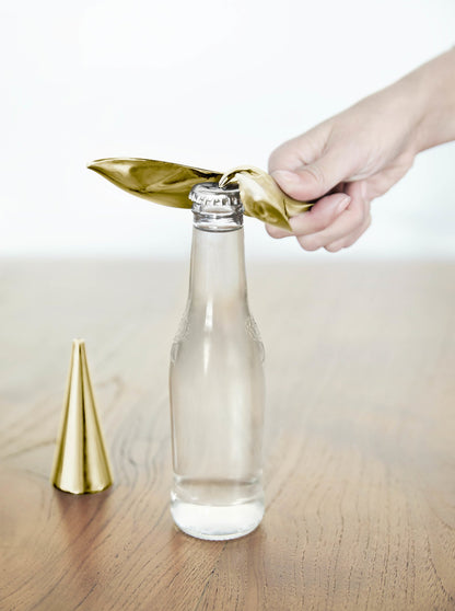 Tipsy Bottle Opener - Brass