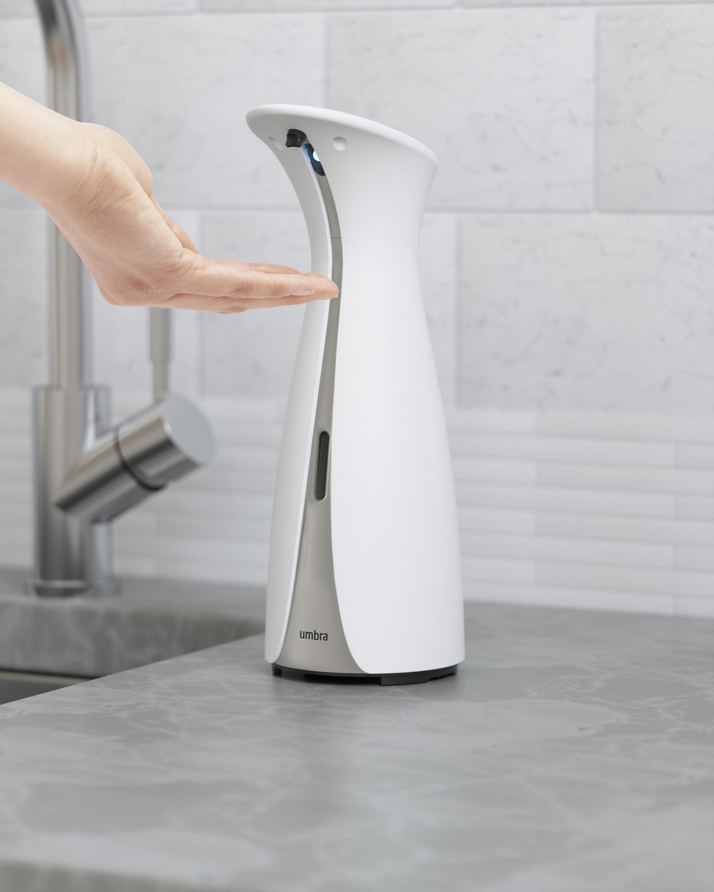Otto Sensor Soap Dispenser White/Grey