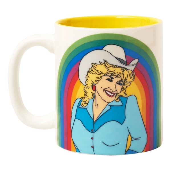Ceramic Mug: Dolly Parton Coffee