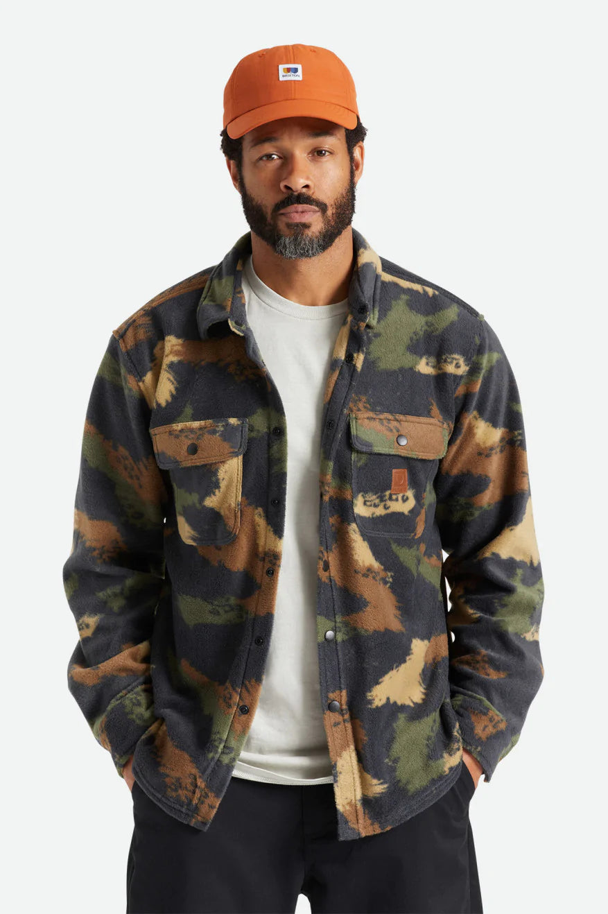 Bowery L/S Arctic Stretch Fleece - Brushed Camo