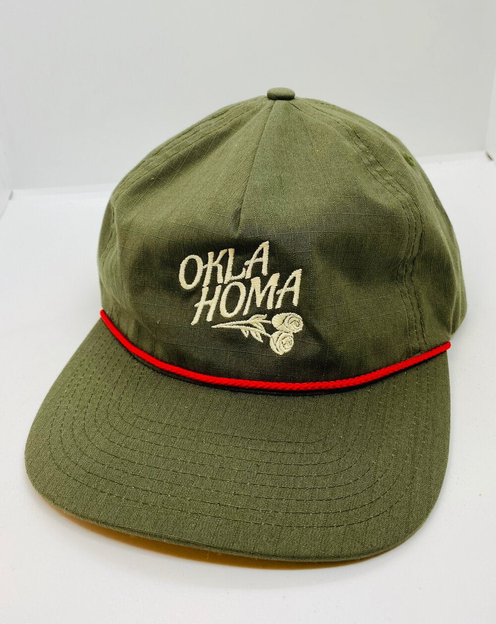 Oklahoma Rose Hat - Moss