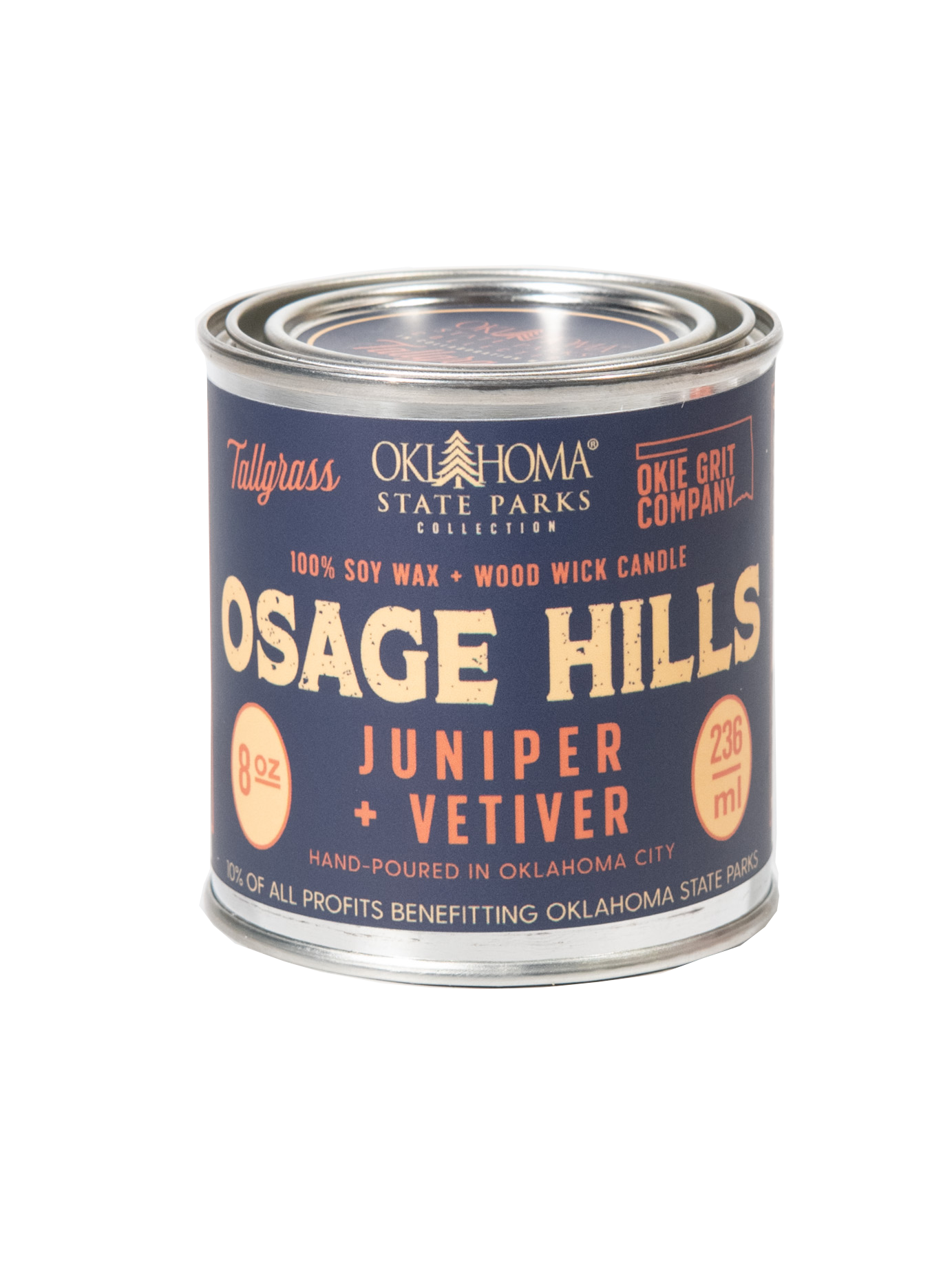 Osage Hills 8oz Soy Wax Candle