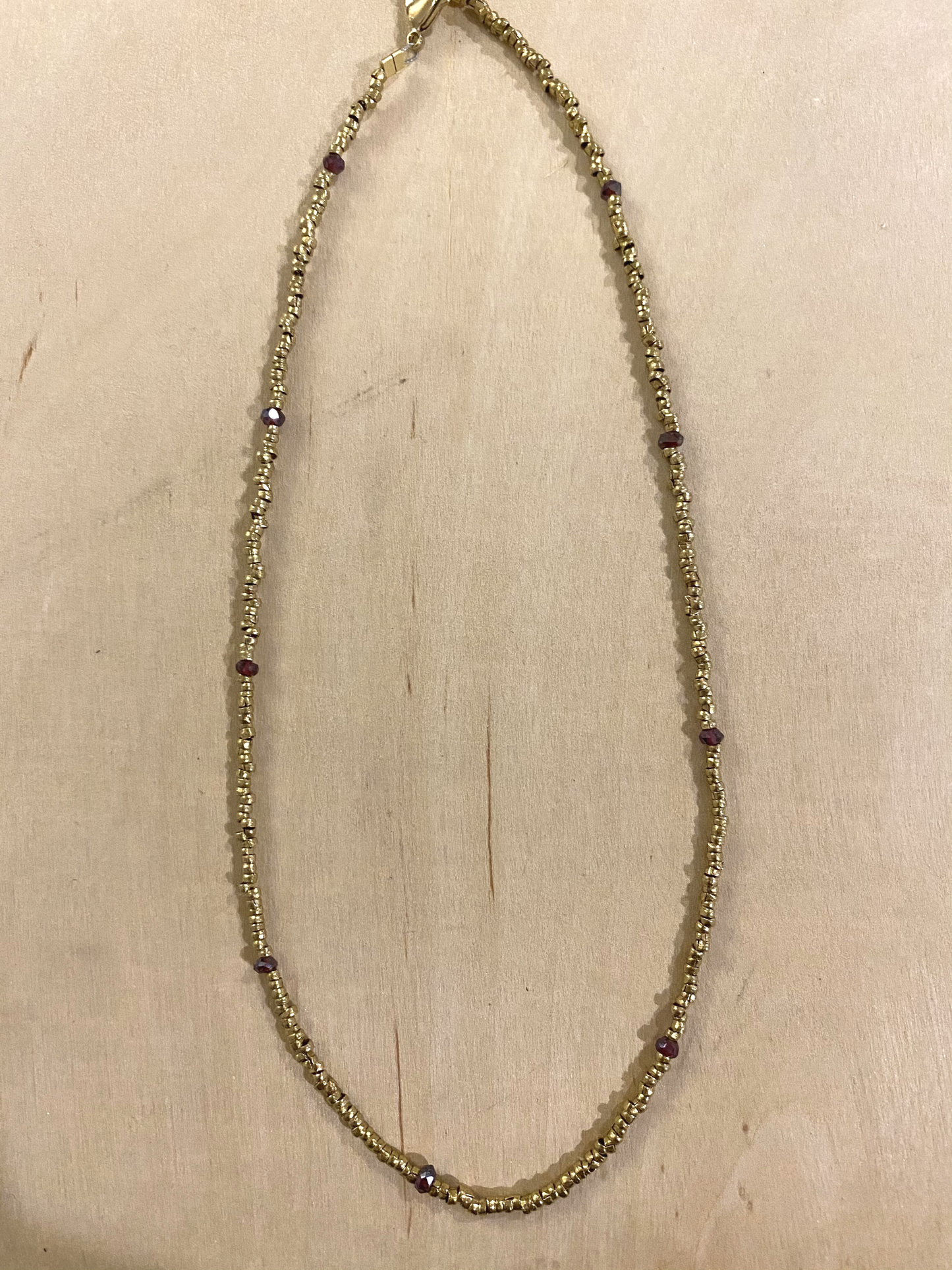 Garnet Vermillion Necklace