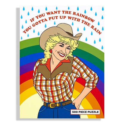 Puzzle: Cowgirl Rainbow