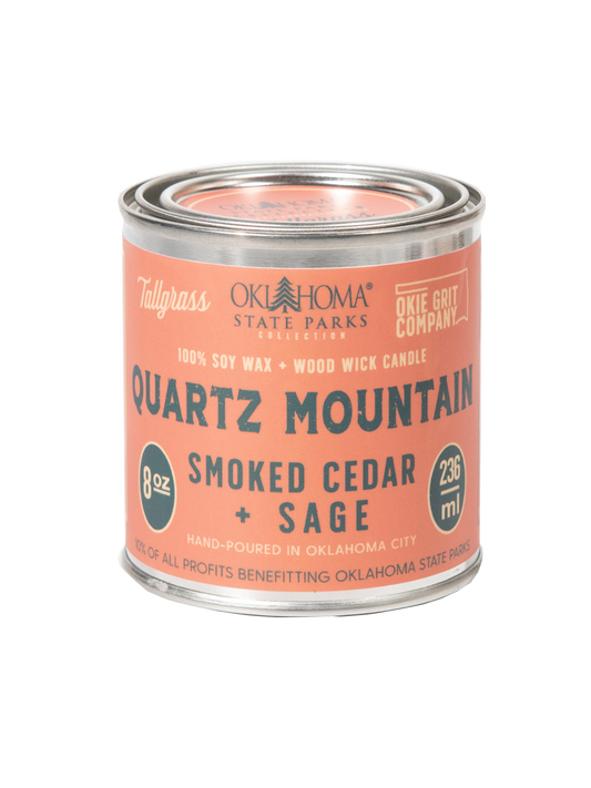 Quartz Mountain 8oz Soy Wax Candle