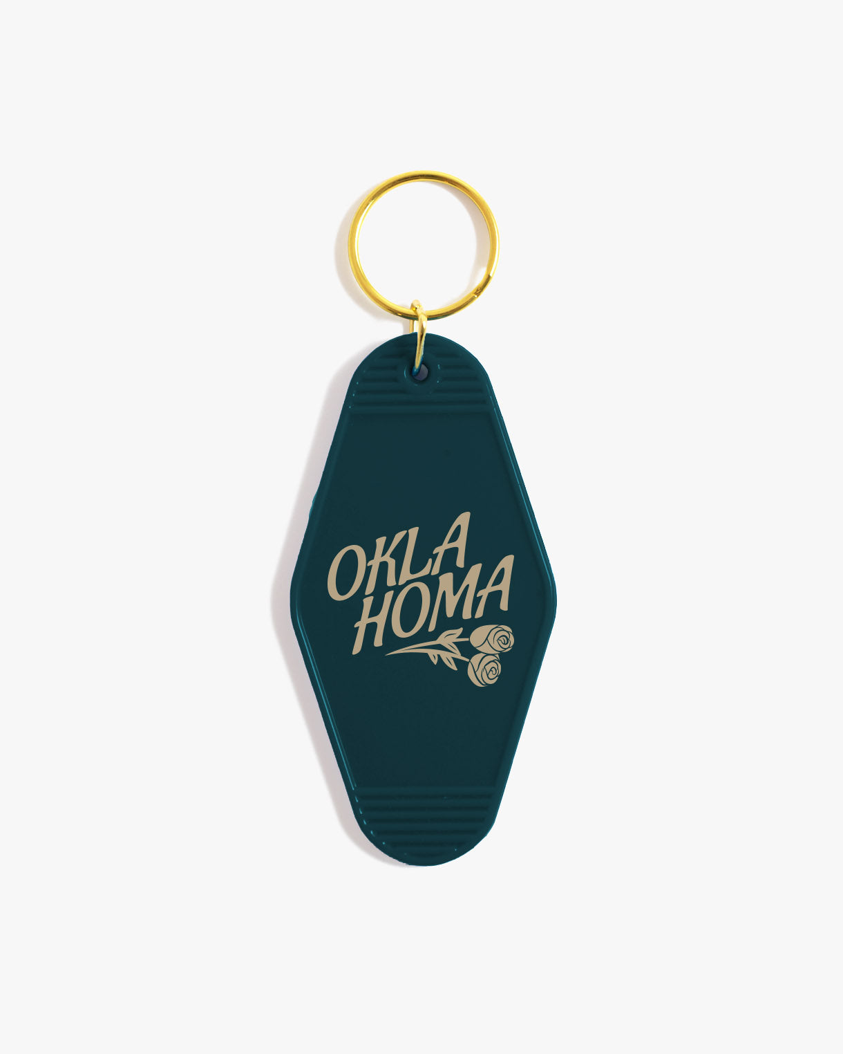 Oklahoma Rose Keychain