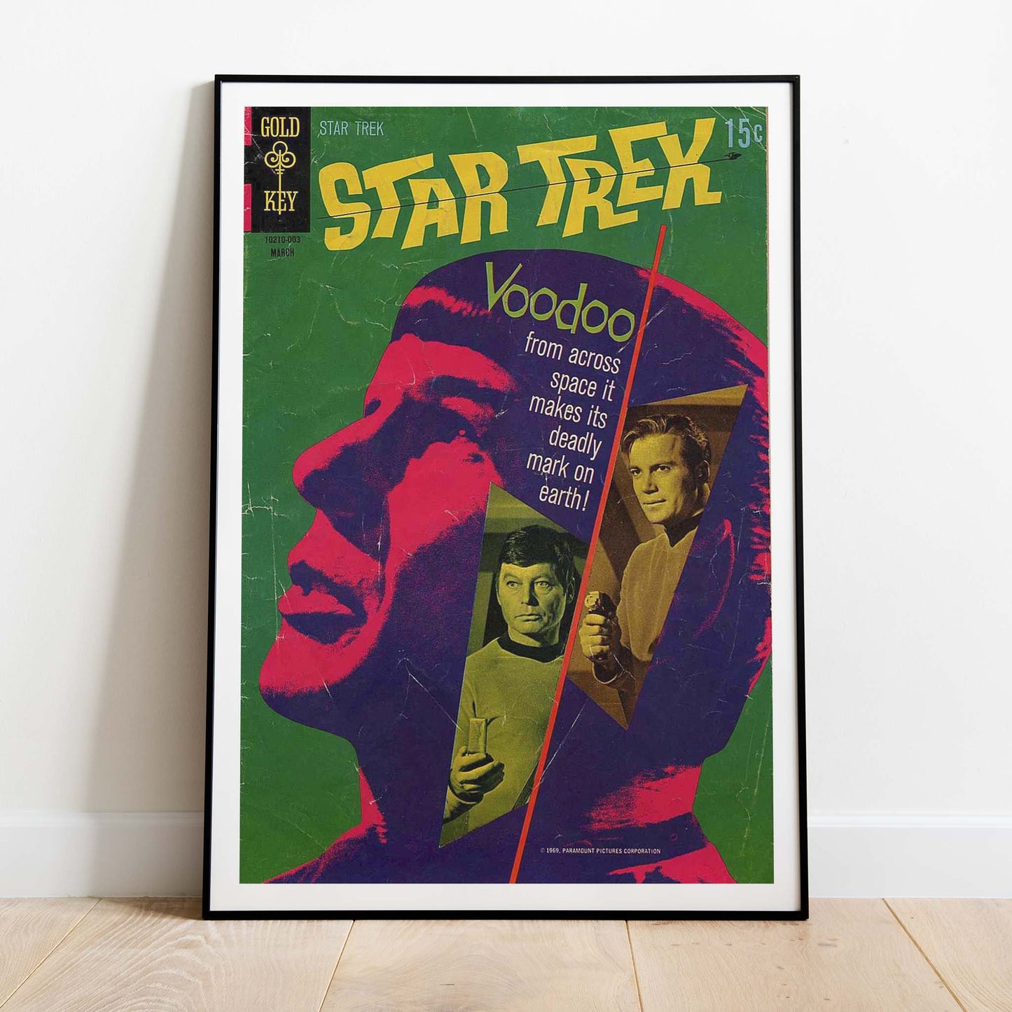 Vintage Star Trek Spock Print