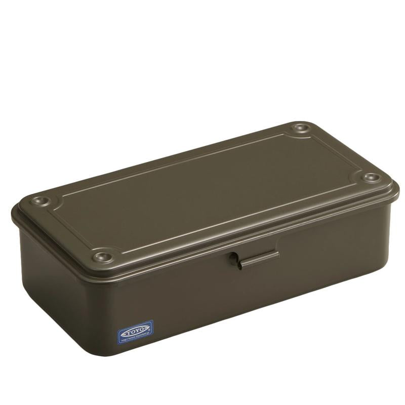 Steel Stackable Storage Box - Military Green