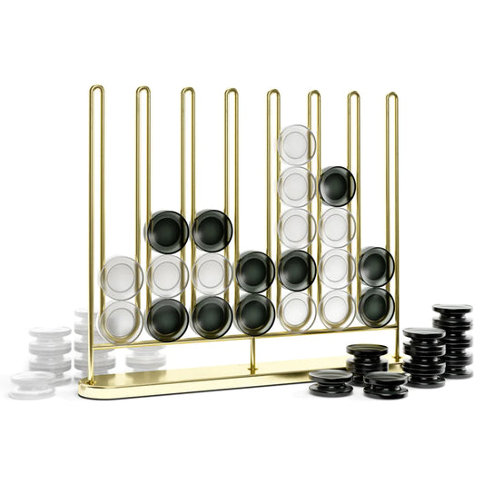 Stax 4 in A Row Brass