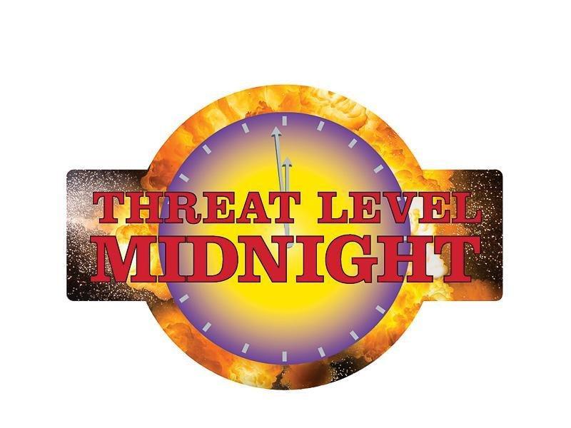 Threat Level Midnight Sticker